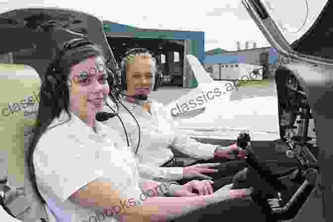 A Female Aviation Mentor Guiding A Young Aspiring Aviator, Highlighting The Importance Of Role Models Absent Aviators: Gender Issues In Aviation