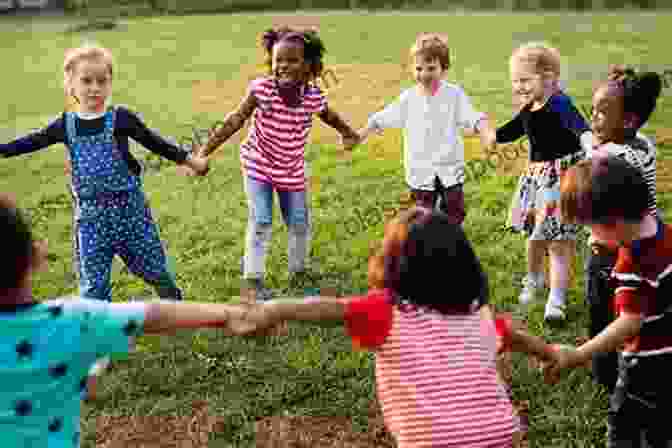 A Group Of Children Playing In A Field Those Golden Days Sally Spencer