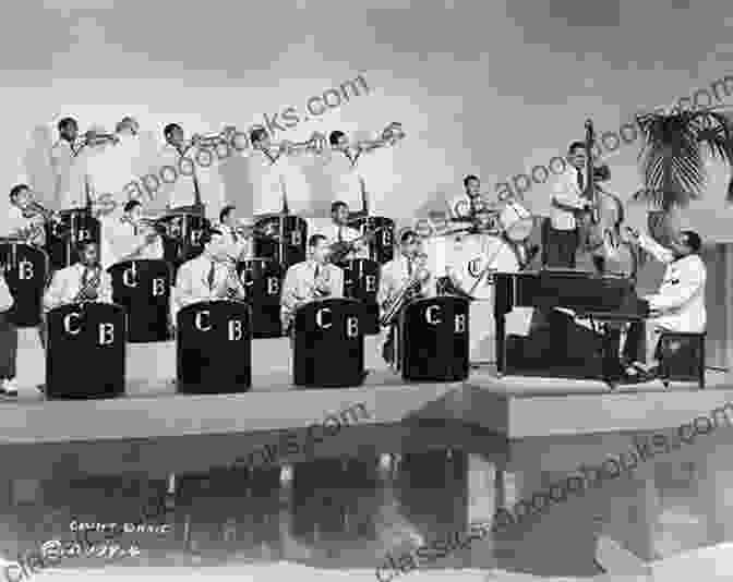 A Large Swing Era Big Band Performing On Stage Keeping Time: Readings In Jazz History