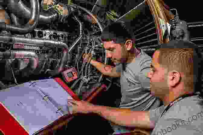 A Mechanic Working On An Aircraft Power Train FUNDAMENTALS OF ROTOR AND POWER TRAIN MAINTENANCE TECHNIQUES AND PROCEDURES FM 1 514