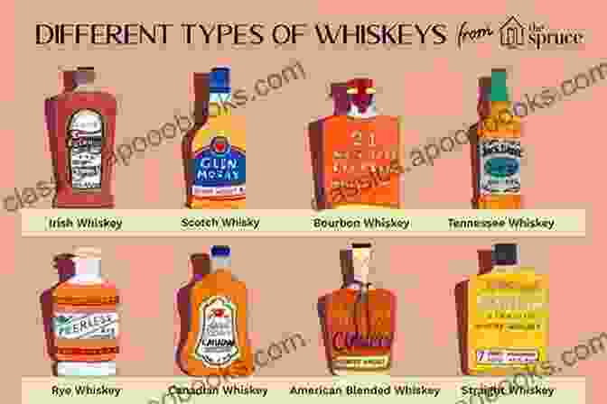 A Montage Of Different Whiskey Varieties, Highlighting Their Diverse Flavors And Origins Truly Madly Whiskey (The Whiskeys: Dark Knights At Peaceful Harbor 2)