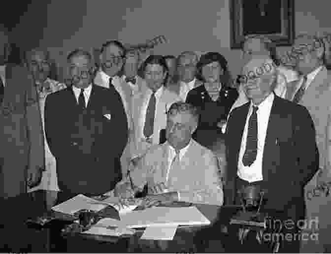 A Photo Of President Franklin D. Roosevelt Signing The National Labor Relations Act Into Law The Long Deep Grudge: A Story Of Big Capital Radical Labor And Class War In The American Heartland