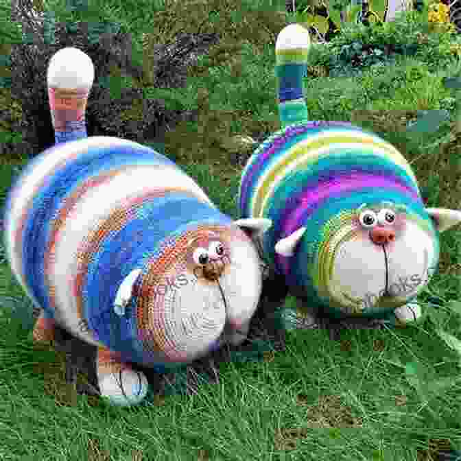 A Playful Crocheted Cat With A Mischievous Grin And A Fluffy Tail Amigurumi Farmyard: Over 20 Cute Crochet Patterns To Make Your Own Mini Farm