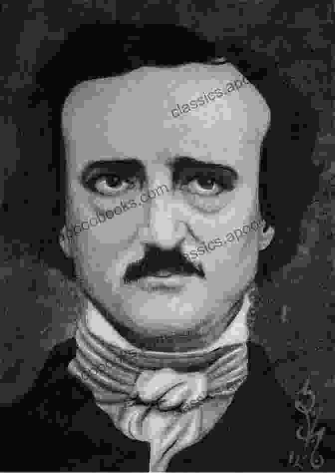 A Portrait Of Edgar Allan Poe With His Signature Piercing Gaze The Raven Edgar Allan Poe