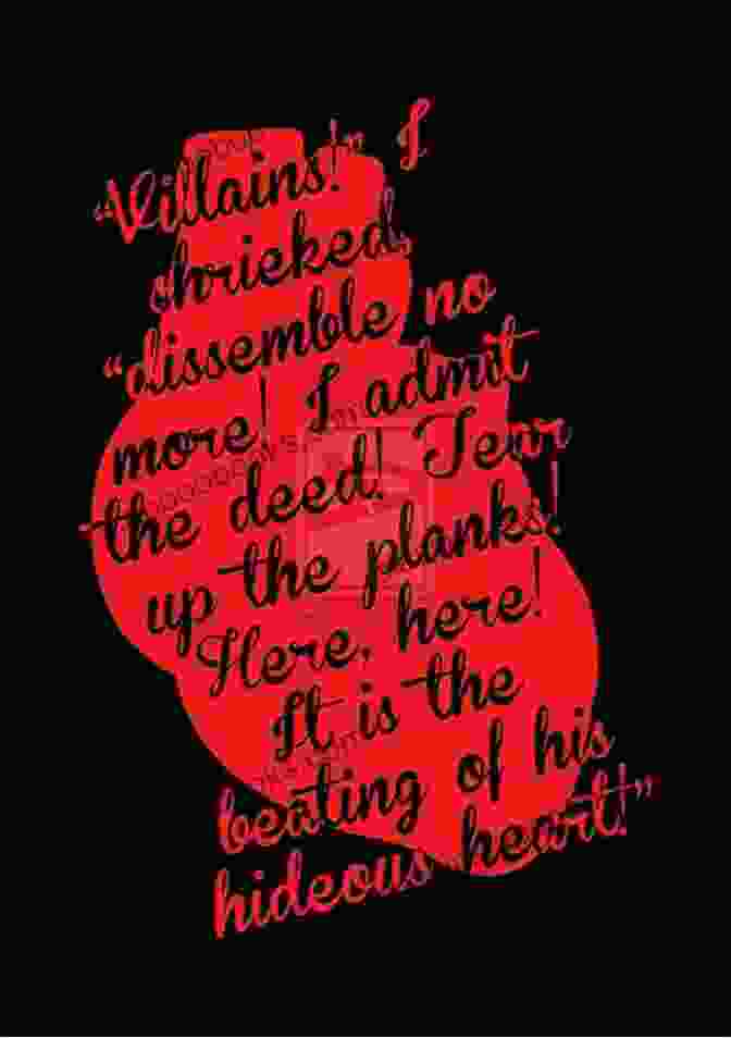 A Quote From The Tell Tale Heart Illustrated Edgar Allan Poe