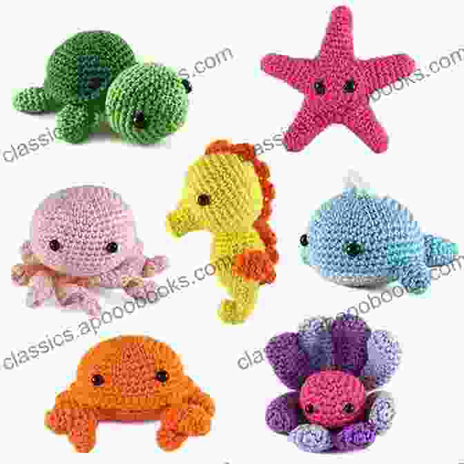 A Step By Step Guide To Crocheting An Amigurumi Sea Creature Amigurumi Chrochet Pattern: Baby Mobile Sea