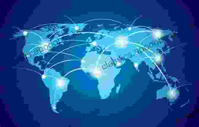 A Stylized Map Of The Global Trade Network, With Interconnected Lines Representing Flows Of Goods And Services Between Countries. Global Shift Seventh Edition: Mapping The Changing Contours Of The World Economy