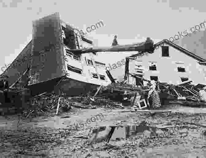 Aftermath Of The Johnstown Flood, Showing Widespread Destruction And Debris. The Johnstown Flood Of 1889 (Great Historic Disasters)