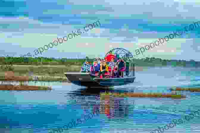 Airboat Gliding Through The Lush Marshes Of The Everglades Driving Guide To The Florida West Coast