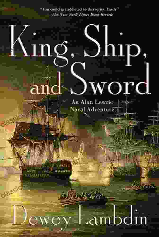 Alan Lewrie Stands On The Deck Of A Ship, Surrounded By His Loyal Crew. They Are All Dressed In Period Uniforms And Armed With Muskets. Reefs And Shoals: An Alan Lewrie Naval Adventure (Alan Lewrie Naval Adventures 18)