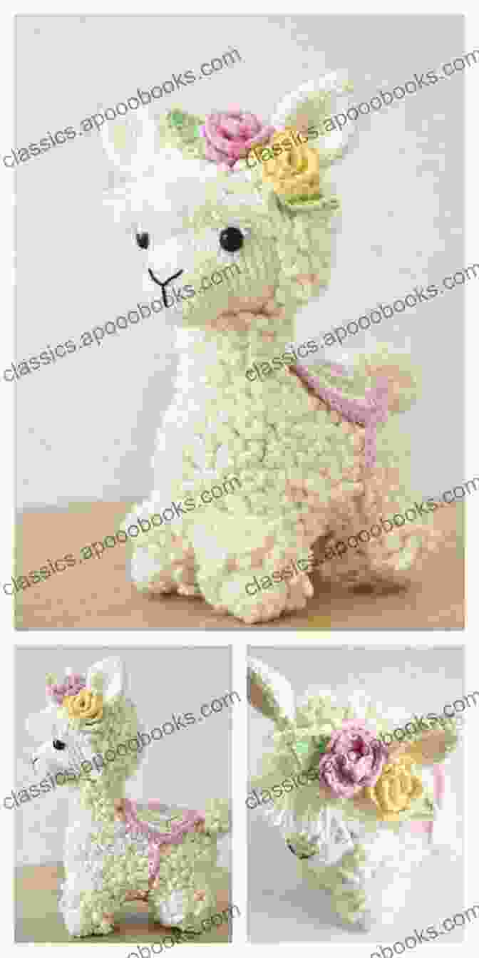 An Adorable Crocheted Alpaca With A Soft, Fuzzy Coat And A Curious Gaze Amigurumi Farmyard: Over 20 Cute Crochet Patterns To Make Your Own Mini Farm