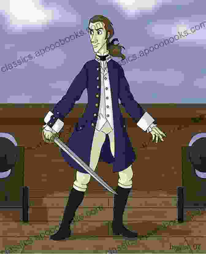 An Illustration Of Alan Lewrie, A Young Midshipman, Standing On The Deck Of A Ship During A Fierce Naval Battle. An Onshore Storm: An Alan Lewrie Naval Adventure (Alan Lewrie Naval Adventures 24)