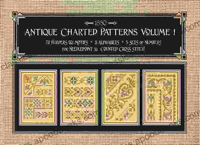 Antique Charted Pattern Plates Book Cover Choice Designs For Cross Stitch Embroidery: Antique Charted Pattern Plates