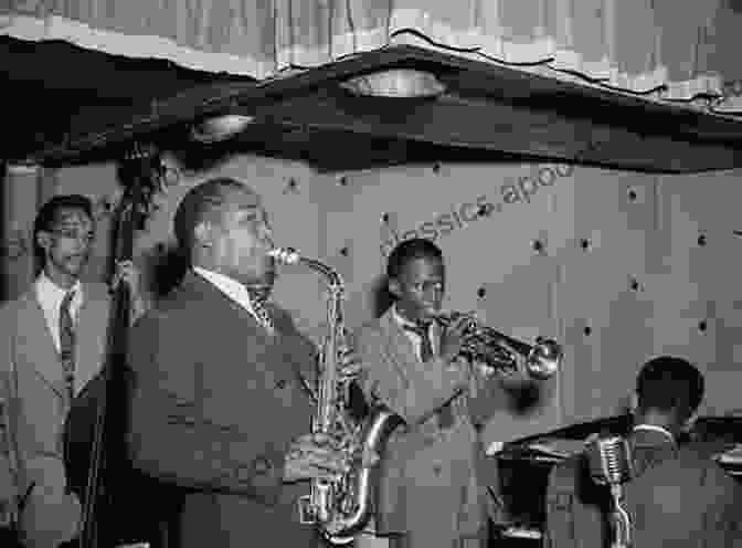 Bebop Jazz Musicians Improvising On Stage Keeping Time: Readings In Jazz History