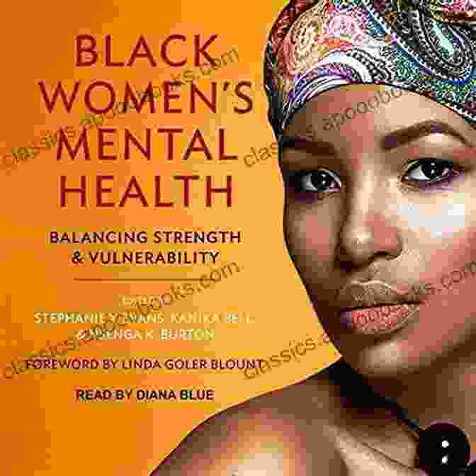 Black Women's Mental Health Book Cover, Featuring A Serene Black Woman With Watercolor Like Brushstrokes. BLACK WOMEN S MENTAL HEALTH: Self Care For Black Women Who Do Too Much LOVE YOURSELF DEEPLY ACHIEVE Self Acceptance And Self Love To Change Your Life FOREVER (Self Care For Black WOMEN)