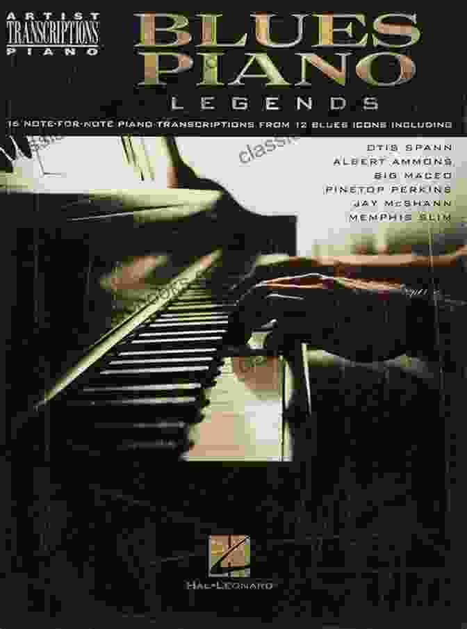 Blues Piano Legends Artist Transcriptions Piano Book Cover Blues Piano Legends (Artist Transcriptions: Piano)