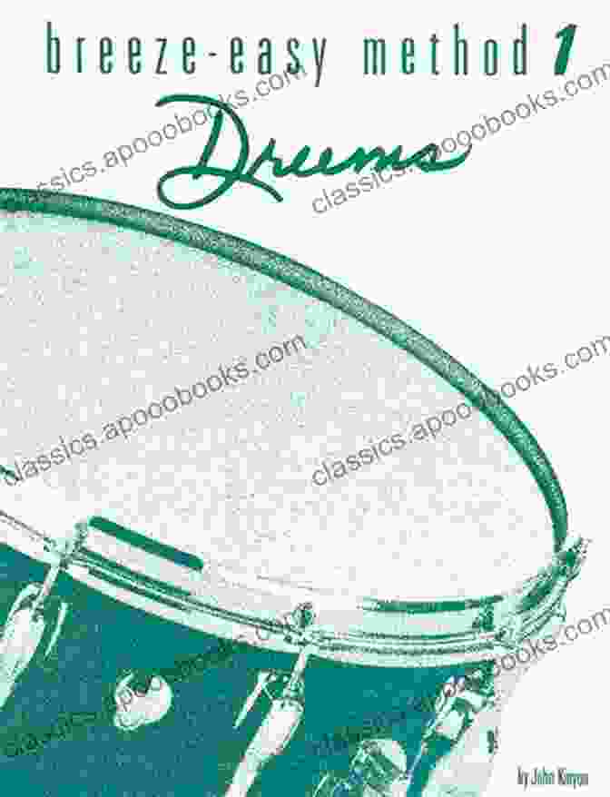 Breeze Easy Method For Drums Book Cover With A Drummer Playing Enthusiastically Breeze Easy Method For Drums 2 (Breeze Easy Series)