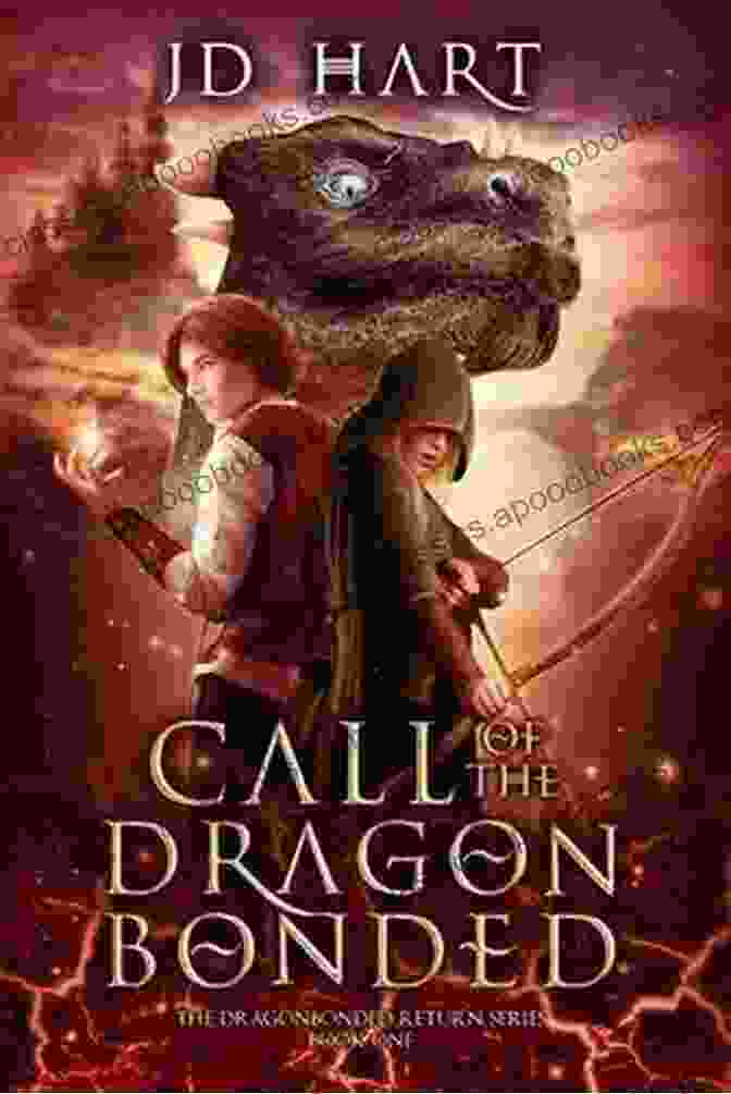 Call Of The Dragonbonded Book Cover, Featuring A Majestic Dragon And A Young Woman Call Of The Dragonbonded: Of Fire (The Dragonbonded Return 1)