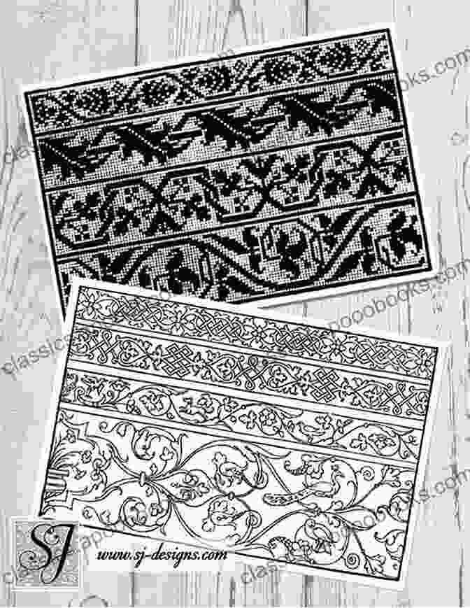 Charted Designs: Line Drawings From 1584 French Lace Patterns Volume 1: Charted Designs Line Drawings From 1584