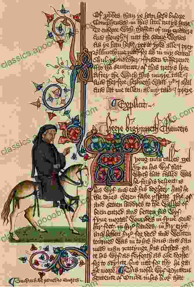 Depiction Of Pilgrims From Geoffrey Chaucer's 'Canterbury Tales', A Collection Of Stories That Exemplify Medieval English Literature History Of English Literature Volume 3 EBook: From The Metaphysicals To The Romantics