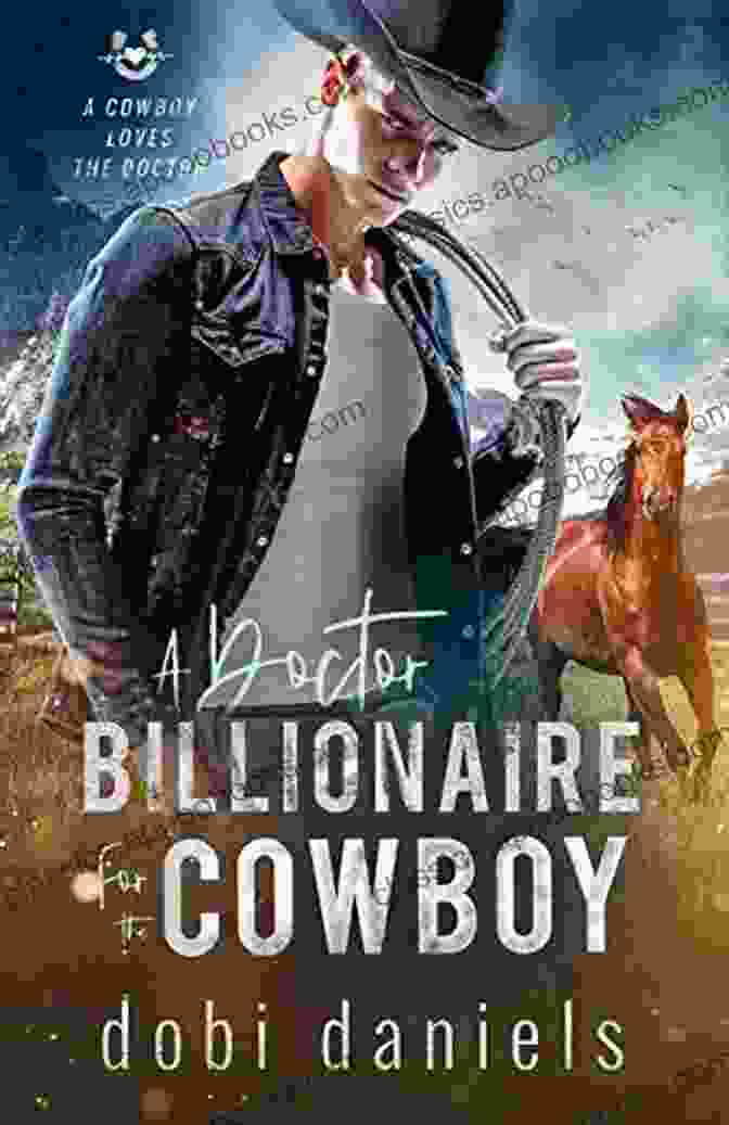 Doctor Billionaire For The Cowboy Book Cover A Doctor Billionaire For The Cowboy: A Sweet Medical Western Romance