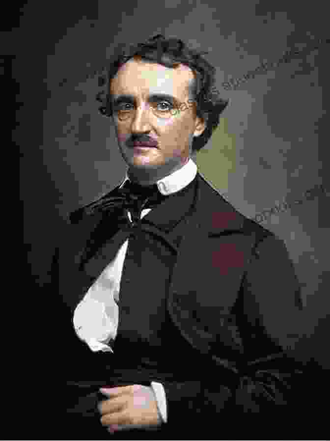 Edgar Allan Poe, A Portrait Of The Renowned American Writer, Poet, And Literary Critic The Complete Poetry Edgar Allan Poe