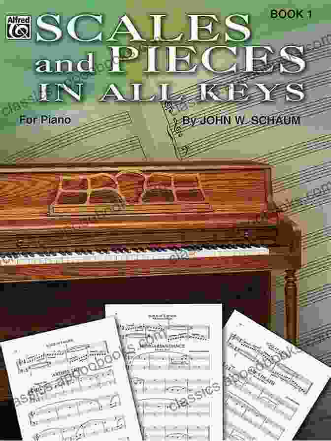 For Piano Piano Schaum Method Supplement Book Cover Scales And Pieces In All Keys 2: For Piano (Piano) (Schaum Method Supplement)