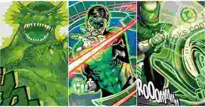 Green Lantern Creating A Green Lantern Construct, Symbolizing Willpower And Imagination Super Sales On Super Heroes: Compilation: Rise And Fall (Books 1 3)