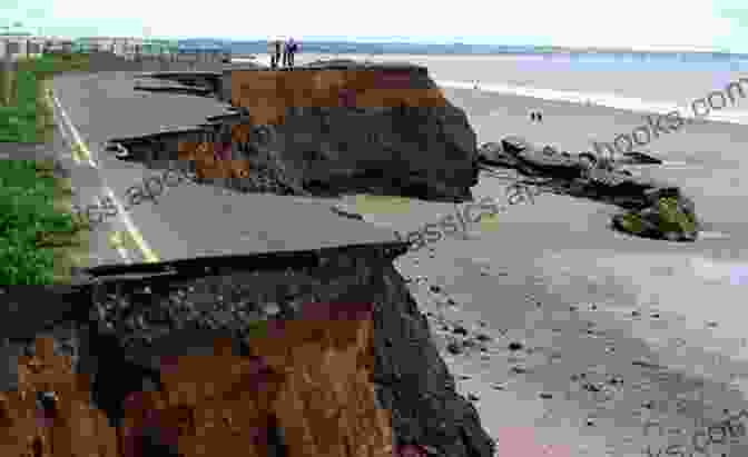 Image Of A Coastline Being Eroded By Rising Sea Levels Geologic Catastrophes: Climate Change Affects