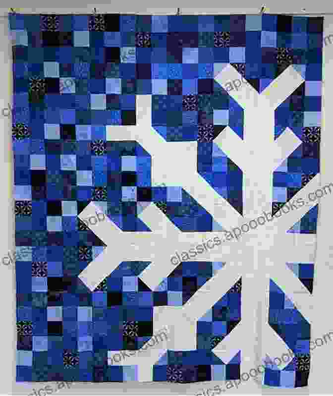 Intricate Snowflake Quilt Design, Showcasing The Intricate Patterns And Detailing. Snowflakes Quilts Paula Nadelstern