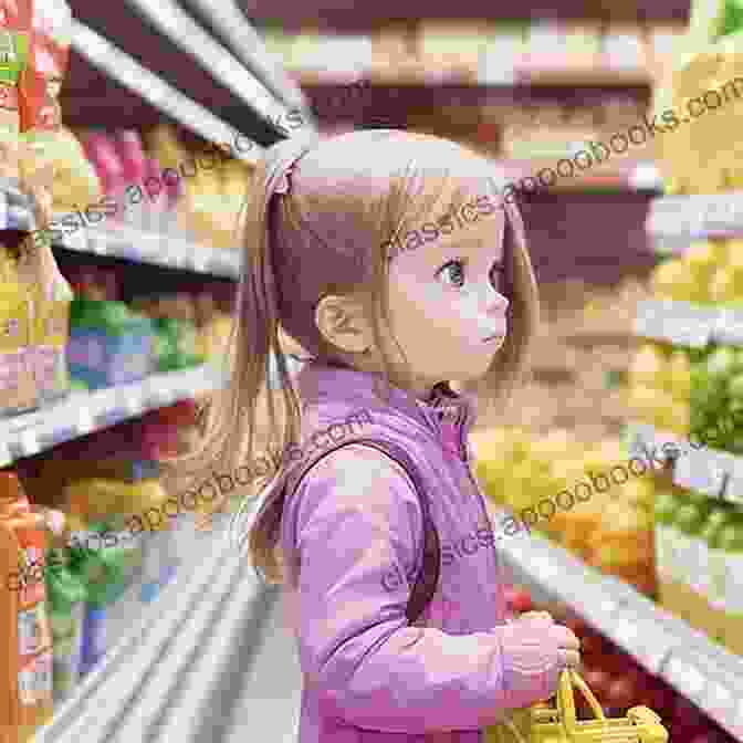 Lulu The Tiger Exploring The Aisles Of A Grocery Store With Wonder And Excitement LULU The Tiger Goes To The Grocery Store: Pop Up Text Edition Bedtime Stories For Kids Age 3 8 (The Cooking Adventures Prequel)