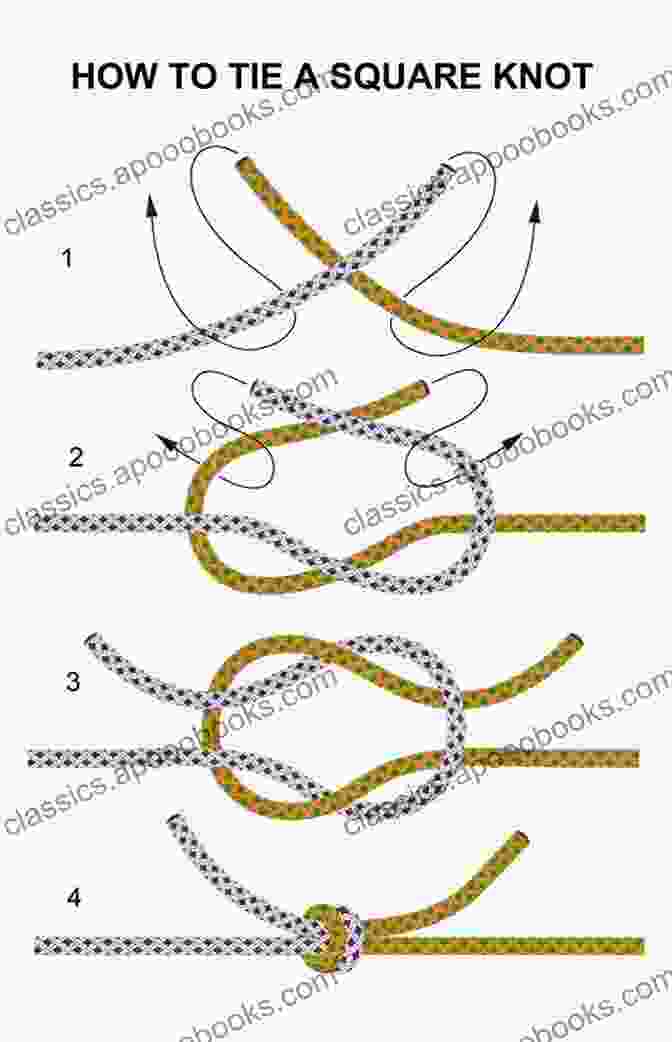 Overhand Square Knot How To Tie Square Knot Variations: A Macrame Tutorial