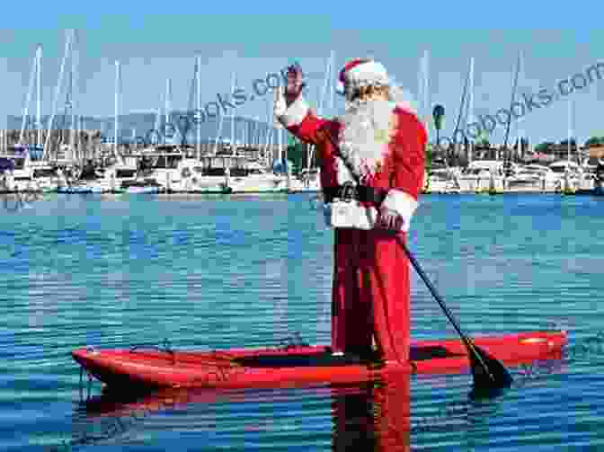 Santa Claus On A Boat In Key Largo Christmas Wishes (Key Largo Christmas 6)