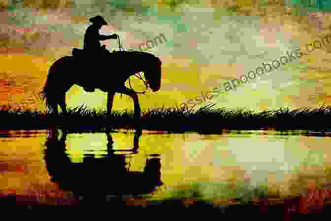 Silhouette Of A Lone Cowboy On Horseback Against A Backdrop Of Rolling Hills Far West: Poems Darryl Carr