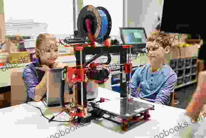 Students Observing A 3D Printer In Operation 3DU: A Guide To 3D Printing In Every Classroom: Simple And Affordable Ways To Start 3D Printing In ANY Classroom No Matter What Grade Or Content Area