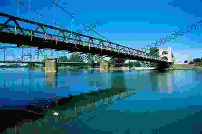 Suspension Bridge Over The Brazos River In Waco, Texas A Walking Tour Of Waco Texas (Look Up America Series)