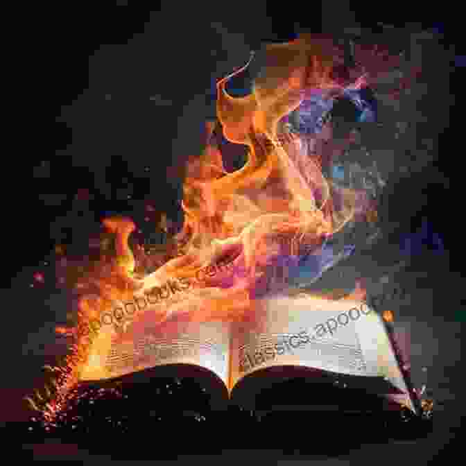 The Fire And The Ore Book Is Open, With Words Floating Out Of Its Pages, Symbolizing The Novel's Thought Provoking Content And Must Read Status The Fire And The Ore: A Novel