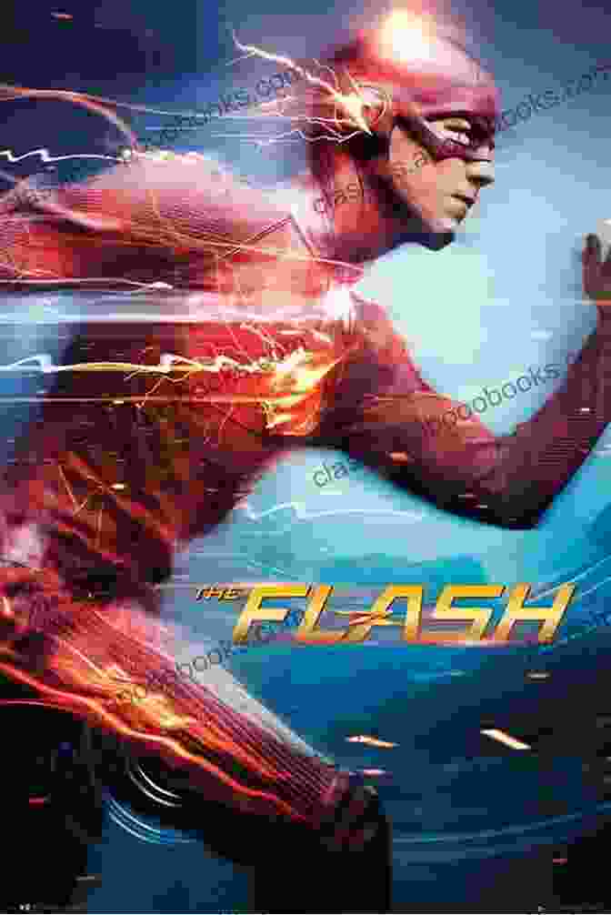 The Flash Running At High Speed, Symbolizing Speed And Agility Super Sales On Super Heroes: Compilation: Rise And Fall (Books 1 3)