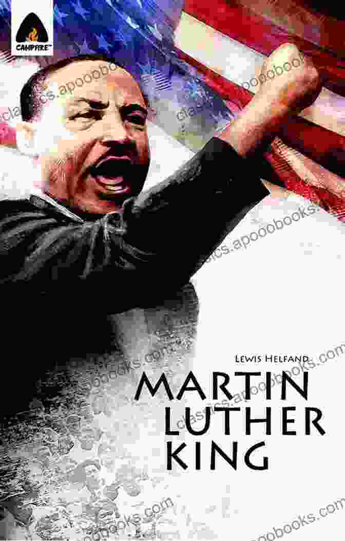 The King Commission Book Cover, With A Photograph Of Martin Luther King Jr. And The American Flag The King S Commission: An Alan Lewrie Naval Adventure (Alan Lewrie Naval Adventures 3)