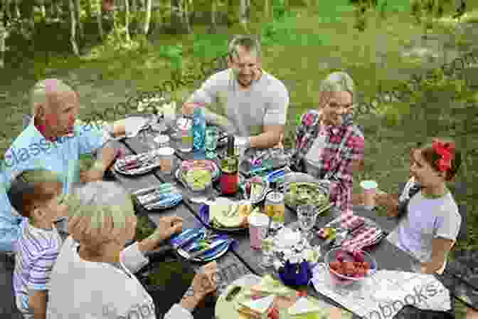 The Kryzaniwskyj Family Gathered Around A Table, Laughing And Sharing Stories. Kryzaniwskyj Family Trip New Country