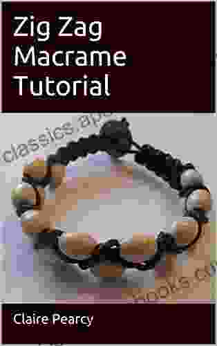 Zig Zag Macrame Tutorial: Bracelet tutorial