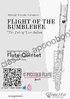 C Piccolo Flute Part: Flight Of The Bumblebee For Flute Quintet: The Tale Of Tsar Saltan Interlude