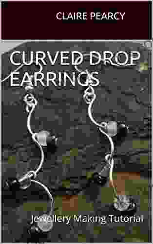 Curved Drop Earrings: Jewellery Making Tutorial