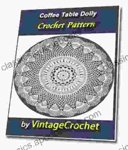 Coffee Table Doily Vintage Crochet Pattern eBook